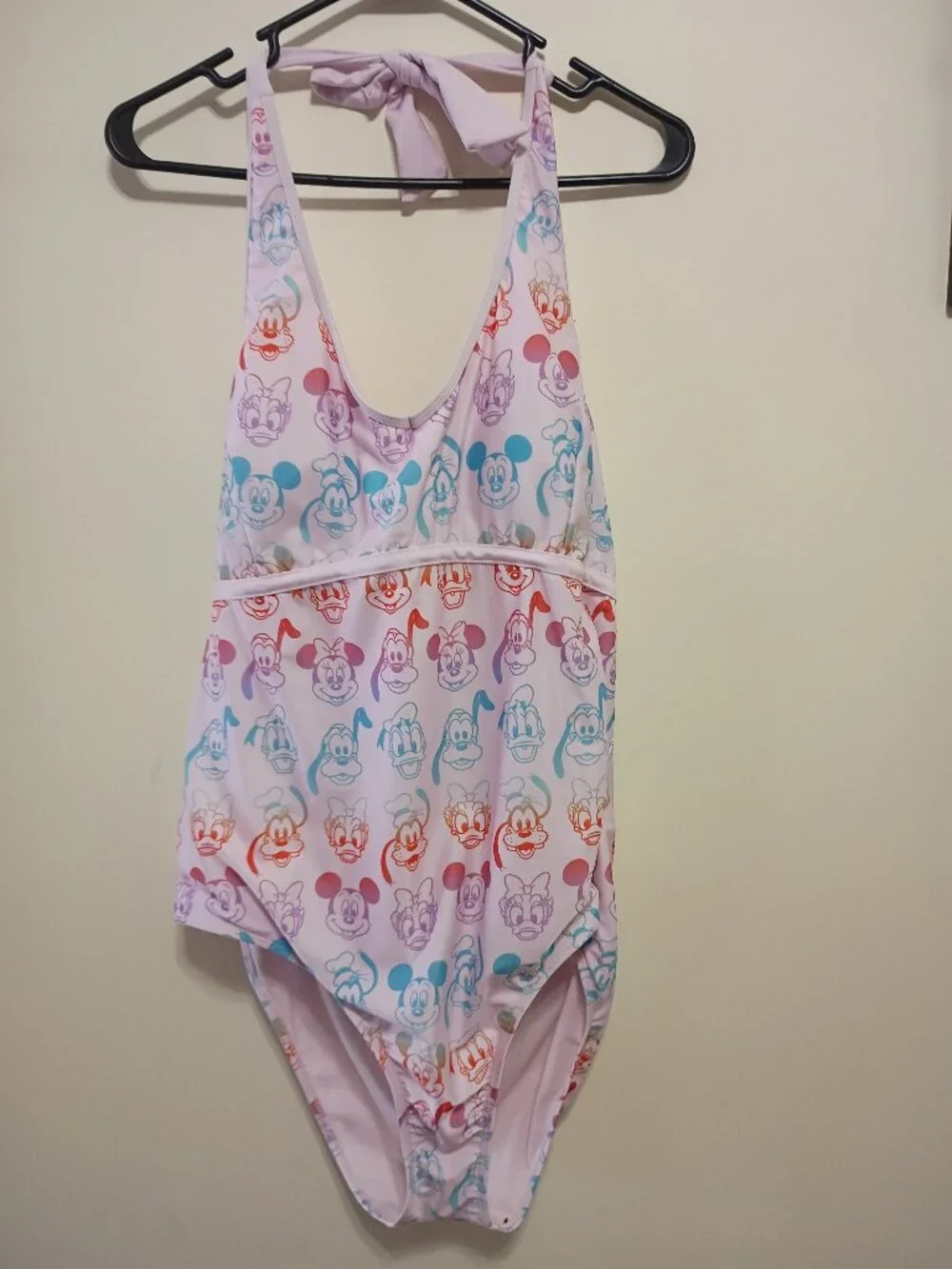 Disney Character Women's Print One-Piece Swimsuit Size 3XL
